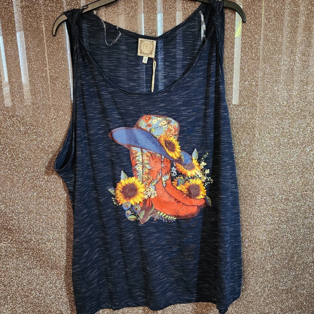 NWT county style tank top
